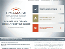 Tablet Screenshot of cyramza.com